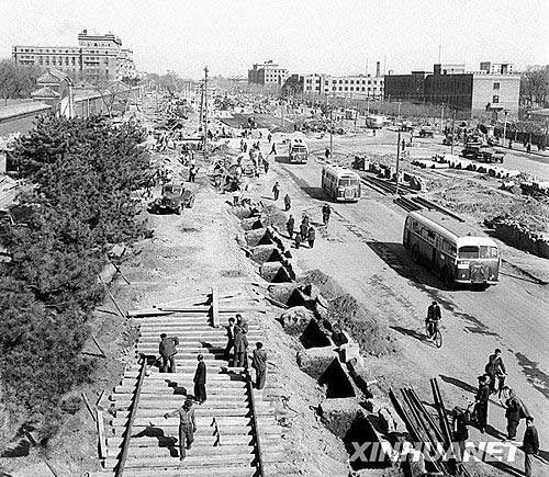 Galerie photo : l'avenue Chang'an dans les années 1950