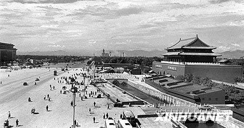 Galerie photo : l'avenue Chang'an dans les années 1950