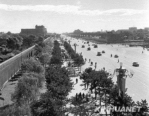 Galerie photo : l'avenue Chang'an dans les années 1950