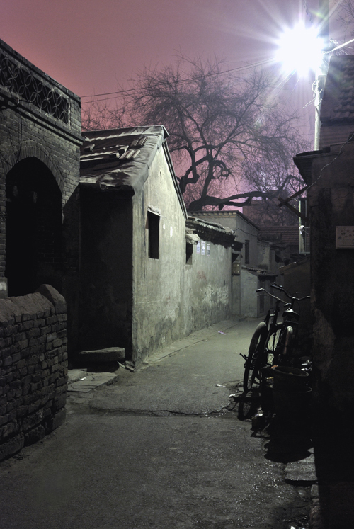 Le soir venu, les hutong retrouvent leur tranquillité.