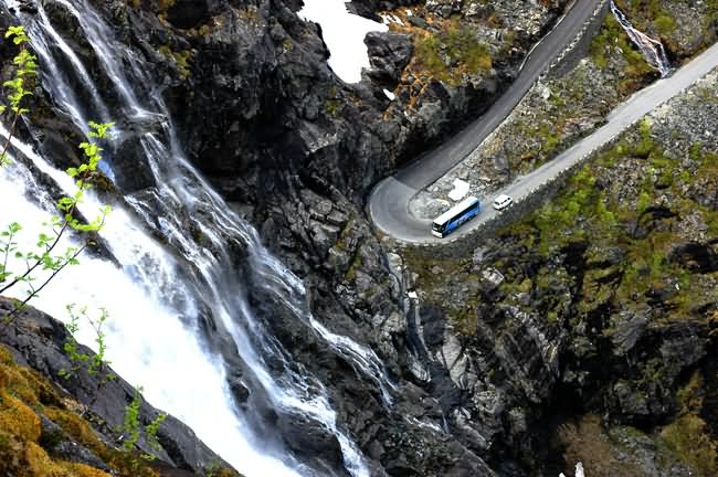 La route des Trolls, en Norvège.(3)