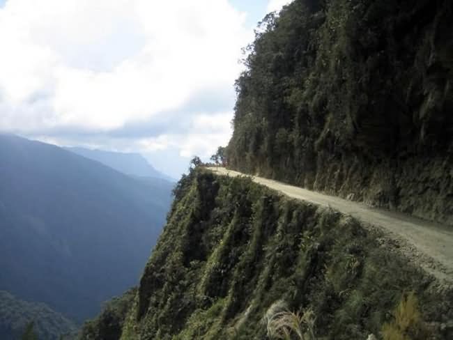 La route des Yungas Road, en Bolivie.(2)
