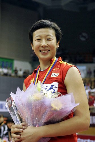 4. Feng Kun, joueuse de volley-ball.