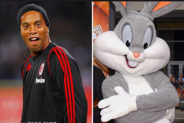 Drôles de ressemblances entre sportifs et personnages de dessins animés(2)