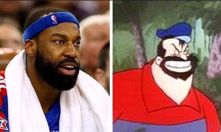 Drôles de ressemblances entre sportifs et personnages de dessins animés(8)