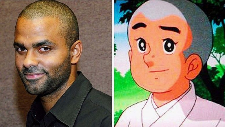 Drôles de ressemblances entre sportifs et personnages de dessins animés(9)