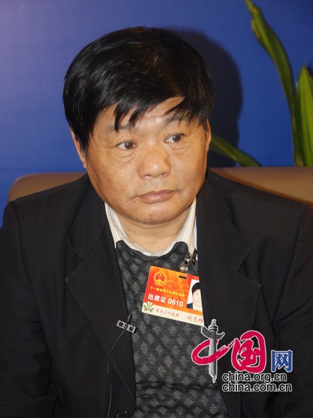 Zhao Zhixiang, ancien doyen de l'Institut Chinois de l'Energie Atomique.