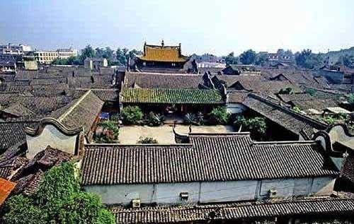 Le vieux bourg Luodai, à Dongshan de Chengdu, dans la province du Sichuan (sud-ouest de la Chine)