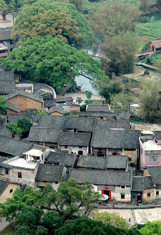 Le bourg Huangyao, dans le nord-est du district Zhaoping de la province du Guangxi (sud de la Chine)