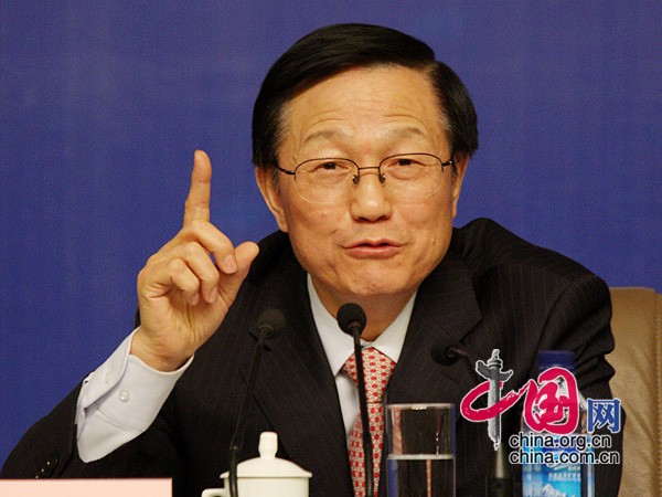 Xie Xuren, ministre chinois des Finances