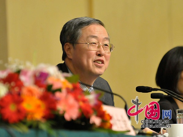 Zhou Xiaochuan, gouverneur de la Banque populaire de Chine (BPC)