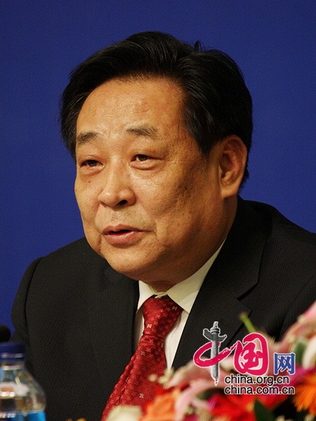 Zhang Lijun, vice-ministre chinois de la Protection de l'Environnement