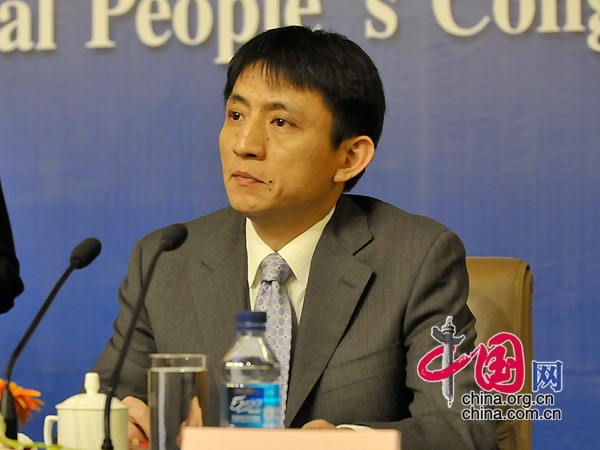 Li Chenggang, directeur du Département des traités et lois du ministère du Commerce