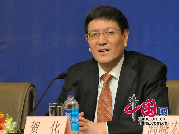 He Hua, directeur adjoint du Bureau national des Droits d'auteur