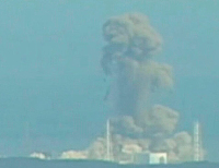Explosion d'hydrogène à la centrale de Fukushima au Japon