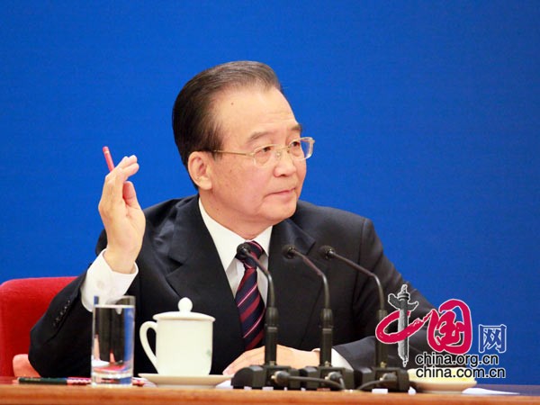 Le Premier ministre chinois Wen Jiabao