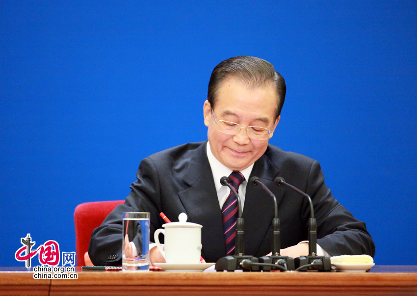 La conférence de presse de Wen Jiabao_5