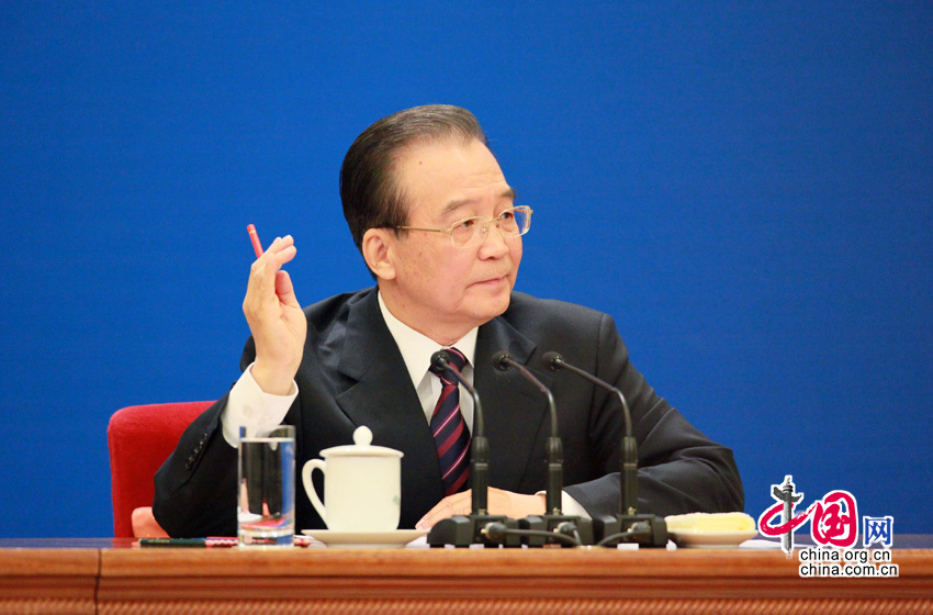 La conférence de presse de Wen Jiabao_12