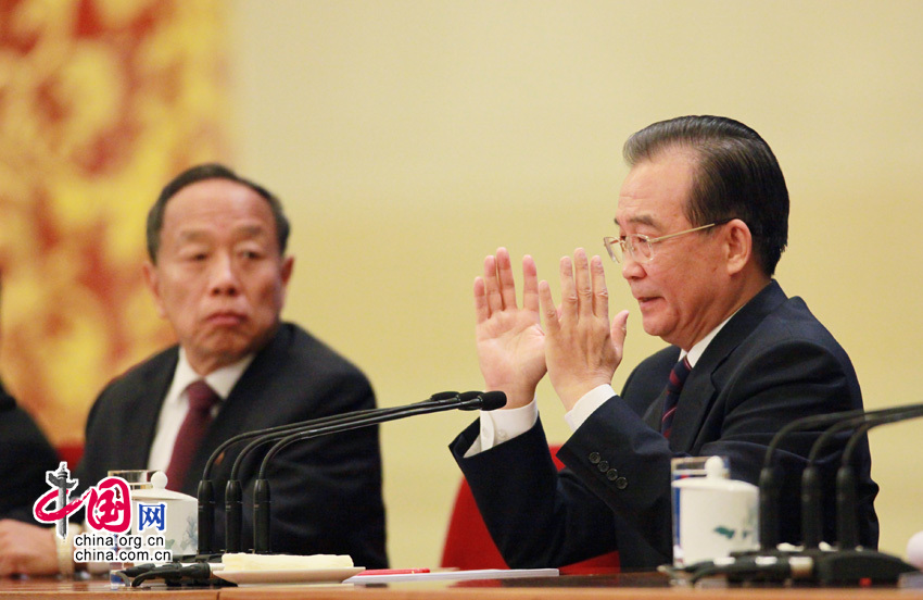 La conférence de presse de Wen Jiabao_13