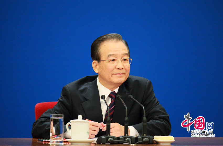 La conférence de presse de Wen Jiabao_17