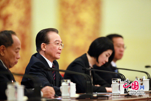 Wen Jiabao : 'Mon travail dans les deux prochaines années ne sera pas facile'