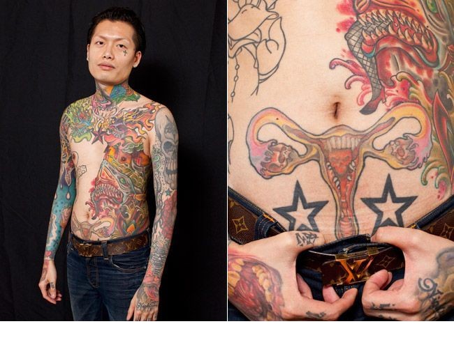 La convention du tatouage et de l&apos;art corporel à Sydney 21