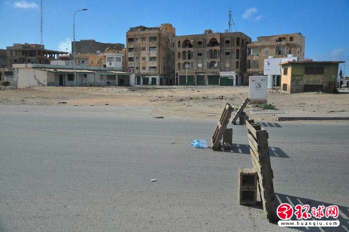 Barrages routiers à Benghazi.