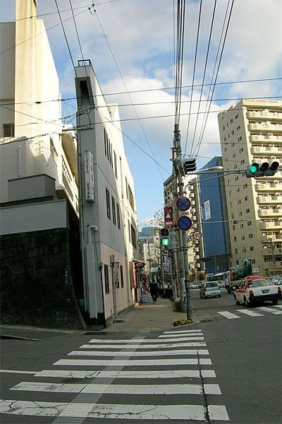Les immeubles japonais les plus étroits(1)