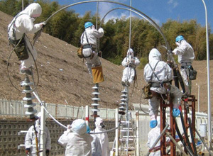 Centrale nucléaire de Fukushima : photos des 50 héros au travail