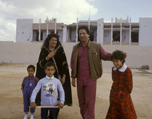 La vie familiale de Kadhafi et ses huit enfants