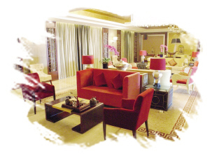 La suite présidentielle à l'hôtel Sofitel Zhongshan