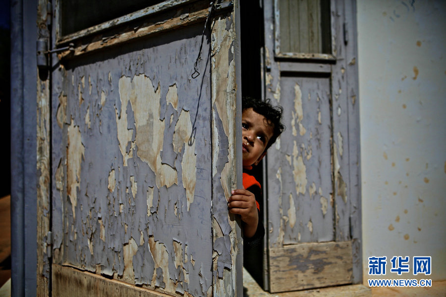 Les enfants réfugiés en Libye_6