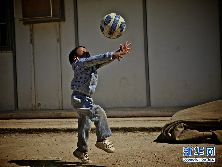 Les enfants réfugiés en Libye_8