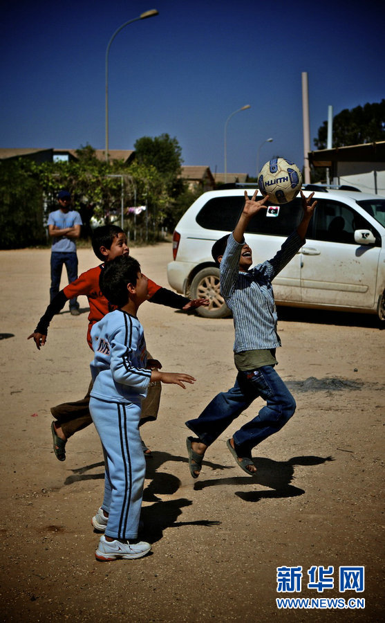 Les enfants réfugiés en Libye_9