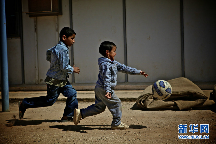 Les enfants réfugiés en Libye_10