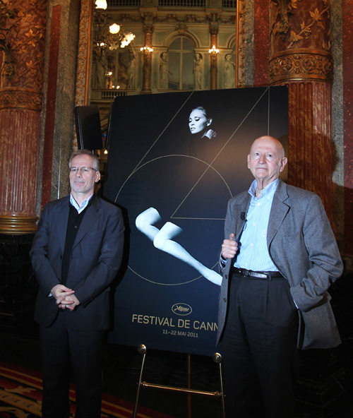 Le 14 avril, Gilles Jacob, président du Festival de Cannes, et Thierry Frémaux, délégué général du Festival de Cannes, étaient présents à la conférence de presse.