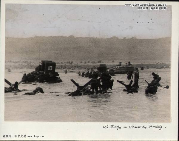 Anciennes photos : Le débarquement de Normandie(2)