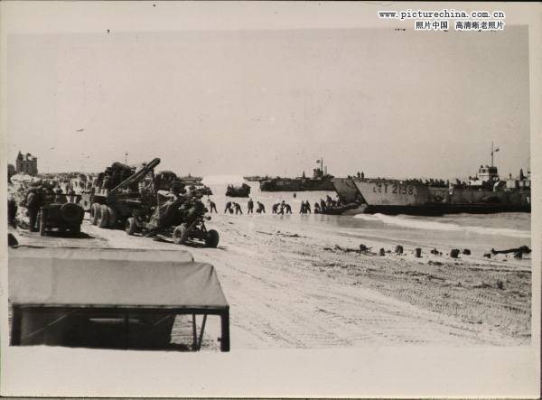 Anciennes photos : Le débarquement de Normandie(3)