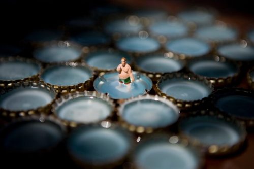 Le monde miniature d'un photographe français