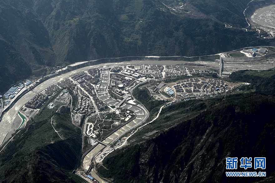 Vue panoramique des régions reconstruites dans le Sichuan_4