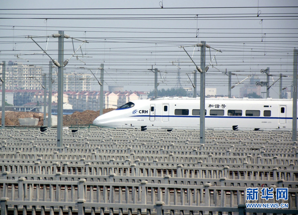 Début des phases de test pour le TGV Beijing-Shanghai_1