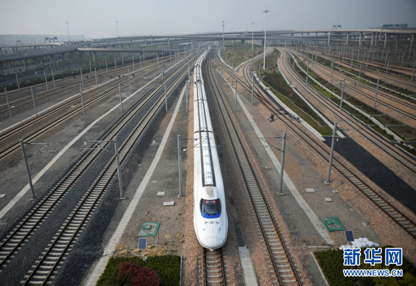 Début des phases de test pour le TGV Beijing-Shanghai_4