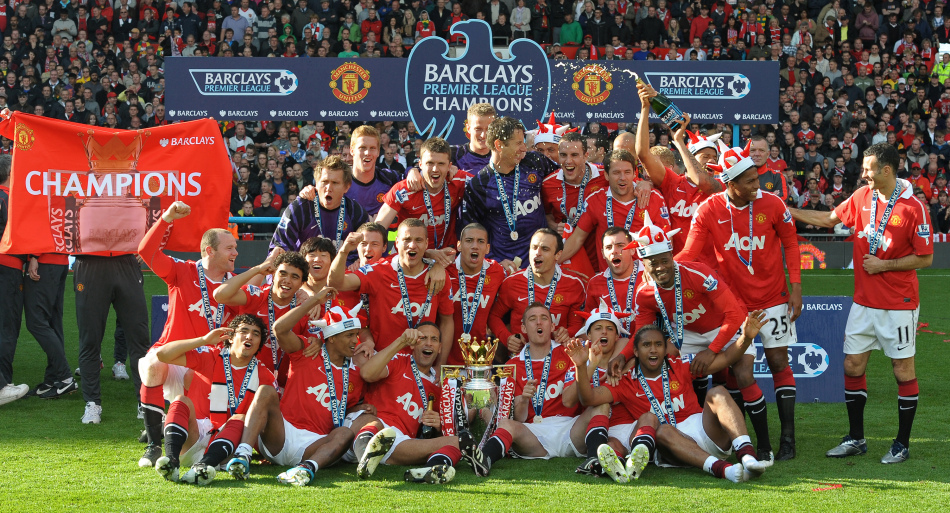 Manchester United remporte le titre de champion d'Angleterre