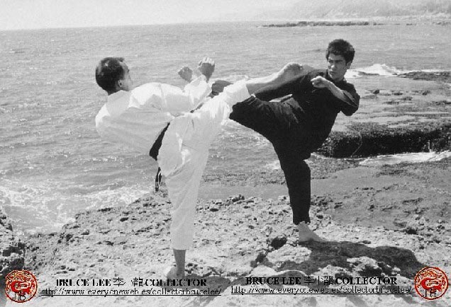 Photos d'archives : Bruce Lee et Jhoon Goo Rhee(3)