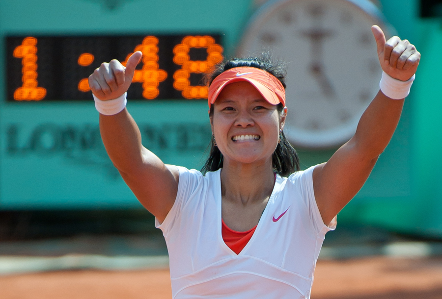 Roland-Garros: Li Na, première Chinoise victorieuse en Grand Chelem_9