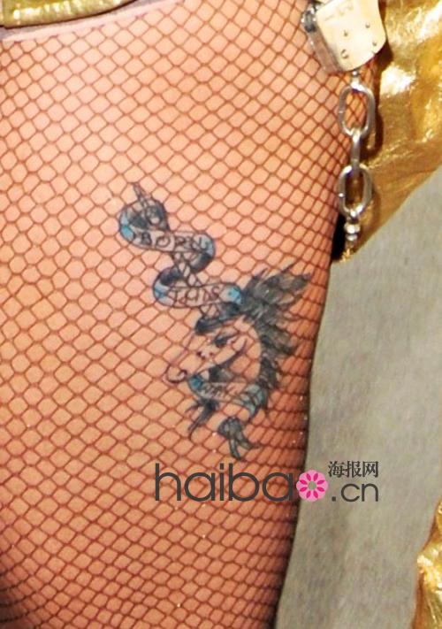Les tatouages de Lady Gaga 7