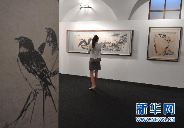 Expositions d&apos;œuvres de grands peintres chinois à Rome