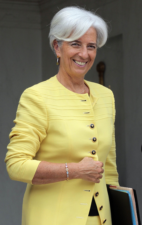 Christine Lagarde, nouvelle directrice générale du Fonds monétaire international 