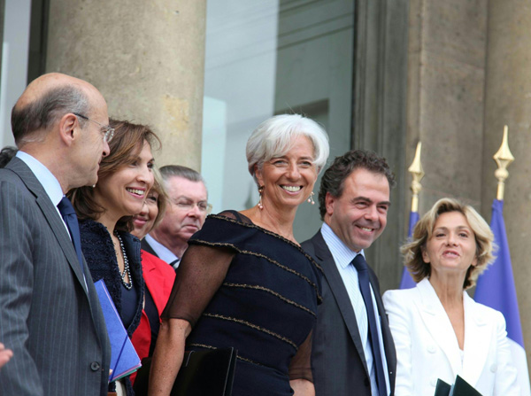 Christine Lagarde, nouvelle directrice générale du Fonds monétaire international 