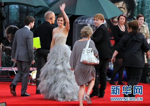 L&apos;avant-première du dernier volet du film Harry Potter 7 à Londres 2